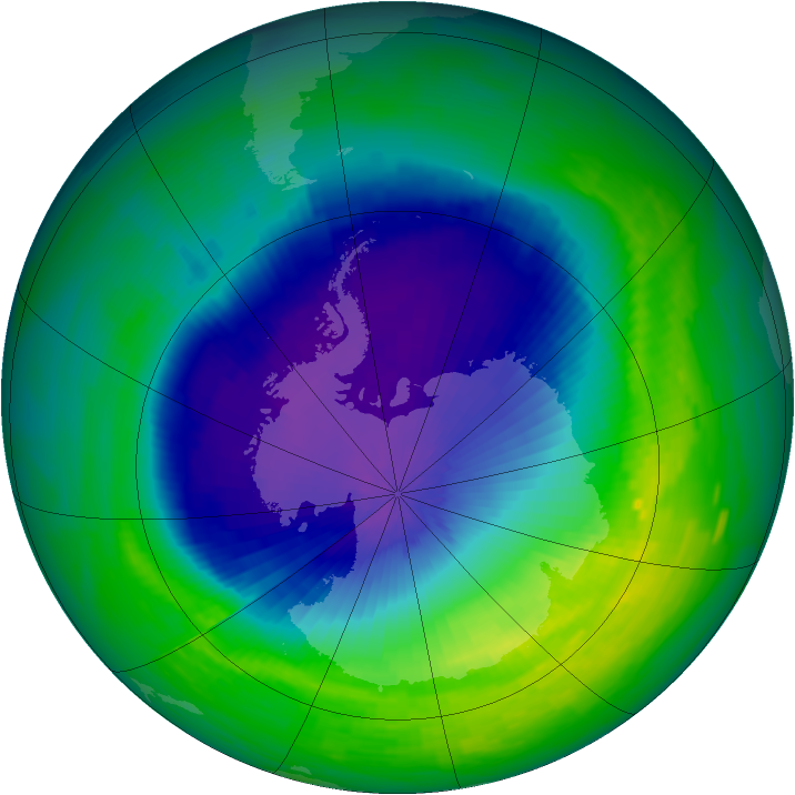 Ozone Map 1994-11-02